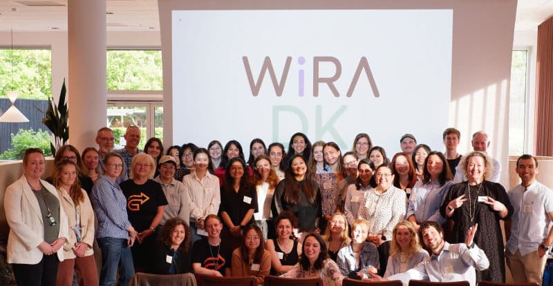 WiRA DK Women in Robotics group photo